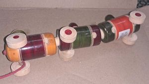 Chennapatna Wooden Toy Train