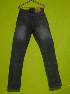 Grey Charcoal Slim Jeans
