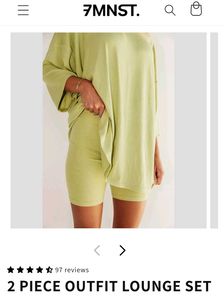 Neon Green Co-ord Set