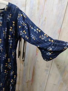 Kurti With Bell Sleeves