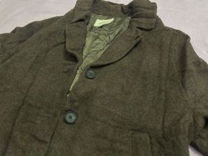 Brown Wool Blend Coat