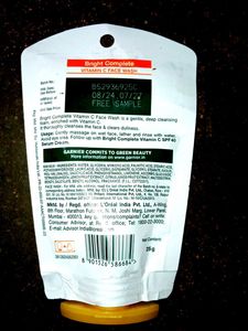 Buy 1 Get 2 free Garnier Face Wash