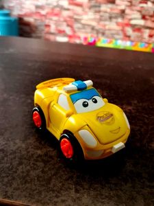 Cute Yellow Transforming Toy Car