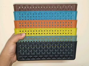 New Unused Baskets For Storage - Set Of 6