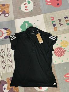 adidas black womens Jersey/sports wear