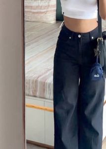 Black Straight Leg Jeans