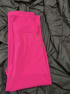 Pink Wide Leg Pants