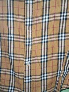 Brown Plaid Button-Down Shirt