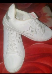 White Casual Sneakers