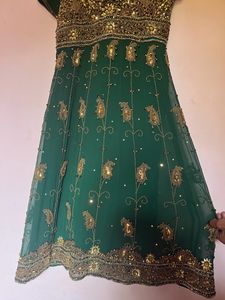 Anarkali Suit With Duppta Chudidar Pant