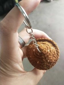 CROCHET MUSHROOM 🍄 KEYCHAIN.