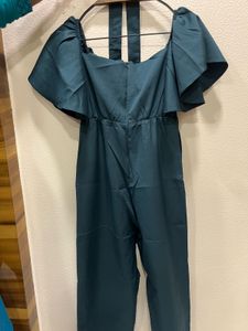 Chic Dark Green Jumpsuit