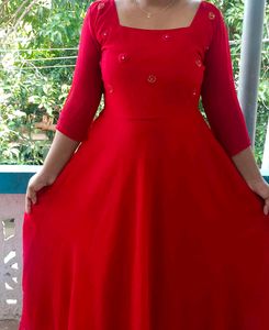 Beautiful Embroiderd Anarkali Dress
