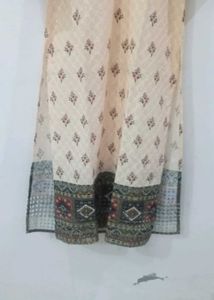 New Aura Brand Elegant Printed Kurta With Pant