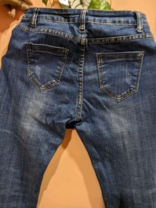 Blue Ripped Jeans