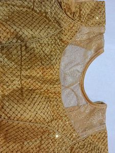 Gold Sequin Blouse