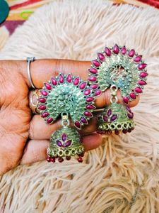 Boho Leaf Dangle Earrings