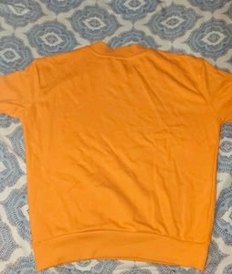Orange Long Sleeve Top