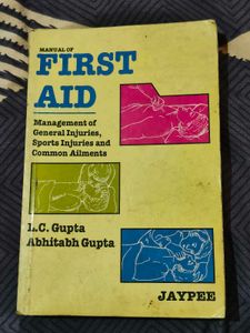 Manual of First Aid by I.C. Gupta