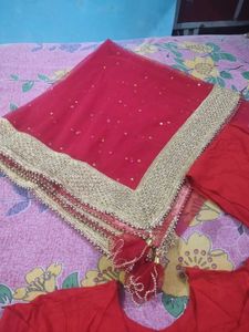 red ♥️ frock suit