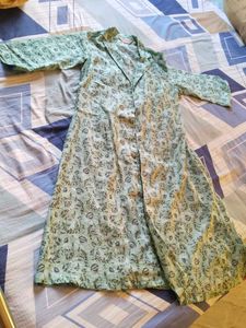 Vintage Floral Print Dress