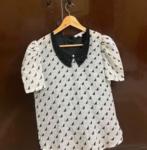 Summer Puff Sleeves Top