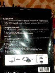 HDTV Pigtail Switch