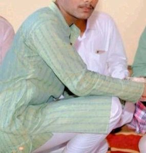 Festival Wearing Net Kurta Men