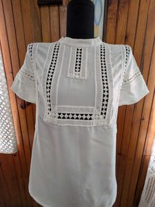 White Lace Top