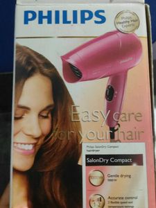 Pink Salon Dry Compact Hair Dryer