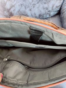 Rustic Red Leather Laptop Bag Hardly Used
