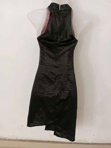 COREAN MIDI SATIN DRESS