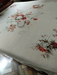 Floral Bedsheet Single Bed Imported