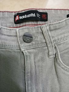 Gray Denim Jeans