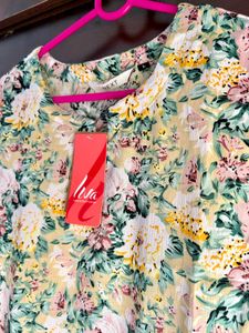 Pastel Yellow Floral Co-ord