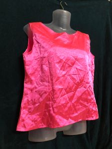 Rose Pink Sleeveless Top