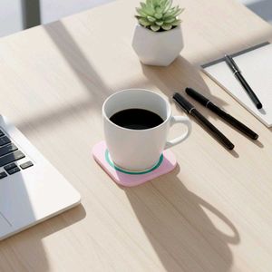 Cute Lemon Slice Coaster ( Pack Of 6 )