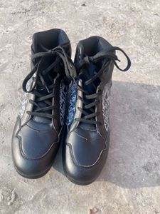 Black High Top Sneakers Liberty Men Ducani-3