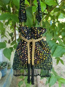 Brand new sequins potli bag