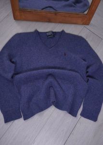 Ralph Lauren V-Neck Wool Sweater