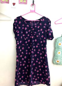 Tokyo Talkies Bodycon Dress With Puff Sleeves