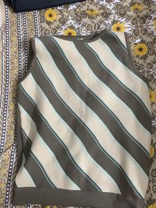 Striped Sleeveless Top