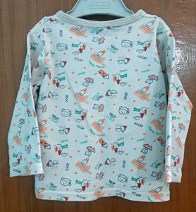 Baby Night Suit Pink