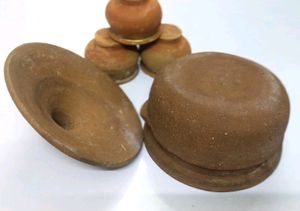 Mud Dinner set 14 pic Large container Mutka cups