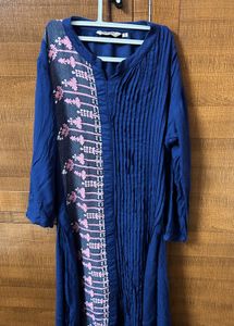 Elegant Blue Printed Top