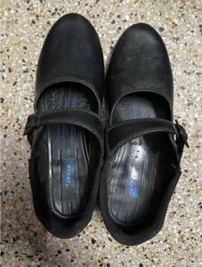 Black Bata Girls Shoes