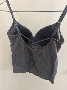 Gray Bra