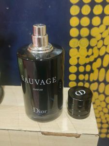 Empty Bottle Of Dior Sauvage