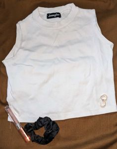 White Causal Tank Top🤍