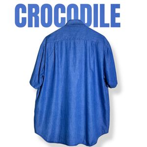 Crocodile Blue Denim Shirt
